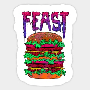 FEAST Sticker